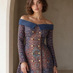 rug dress designs Two Grey Hills Rug Dress