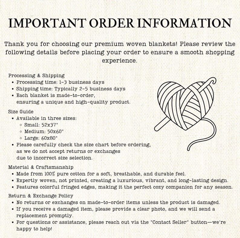 a brochure with a picture of a ball of yarn