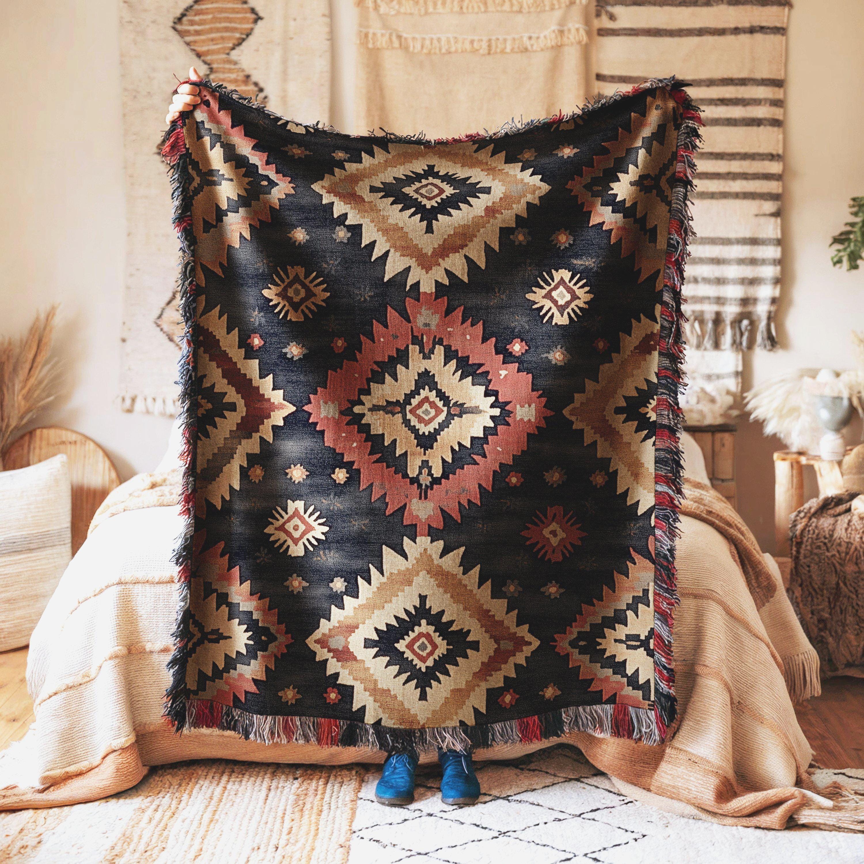 Woven Southwestern Blanket