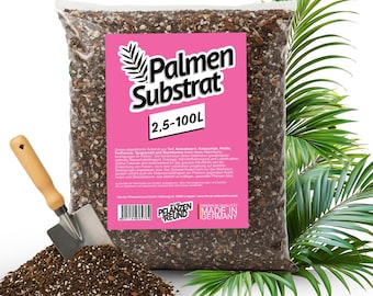 2,5 - 100L Substrato di palma premium / terriccio speciale per tutti i tipi di palme (ALTA QUALITÀ)