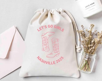 Let's Go Girls Favor Bag - Favor Bags Girls Getaway - survival Hangover Kit - Hangover Recovery Kit - Easter funny bags- mothers gift