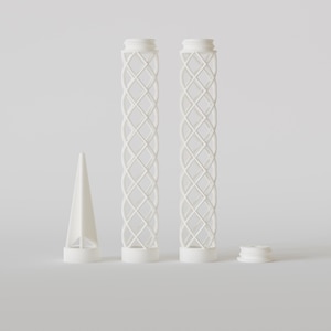 RankOase Set Modular Moss Stick ⦰ 4 cm, trellis support, suitable for climbing plants, houseplants