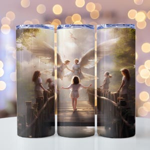 Angel designs (Variety) 20 oz stainless steel tumbler Angel