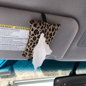 Car Visor Travel Tissue Case Holder