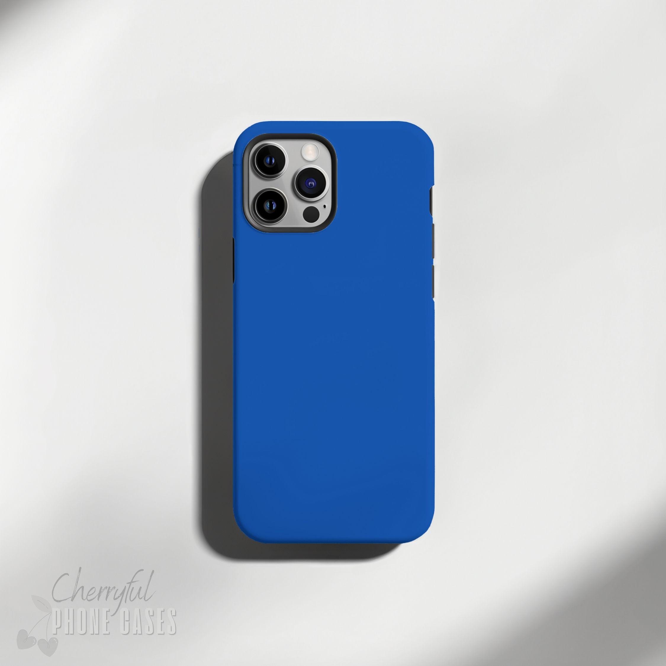 Cobalt Blue - Phone Case From Solid Minimalist Collection - Tough Glossy or Matte Protective Cover for iPhone / Samsung Galaxy Models - Etsy Cobalt Blue - Phone Case From Solid Minimalist Collection - Tough Glossy or Matte Protective Cover for iPhone / Samsung Galaxy Models - Etsy