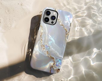 Pearl of Your Dreams - telefoonhoesje uit de parelmoercollectie - stevige glanzende of matte beschermhoes voor iPhone-/Samsung Galaxy-modellen