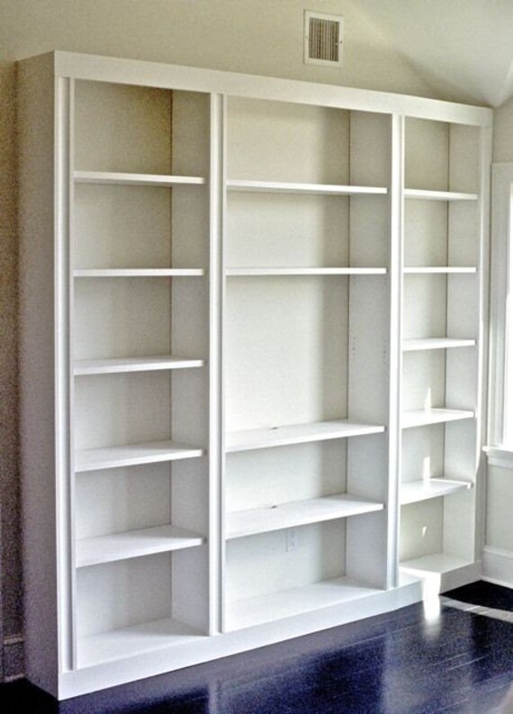 Items similar to Custom handmade painted wood bookcase on Etsy