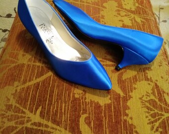 royal blue heels size 12