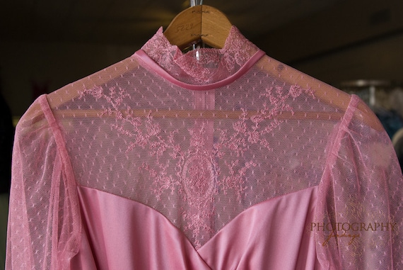 Vintage Dusty Rose Pink Dress from JC Penney Mint