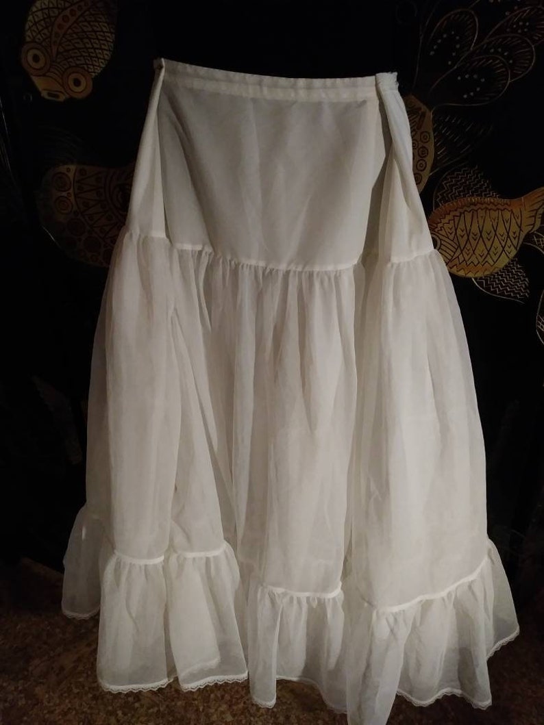 vintage crinoline petticoat