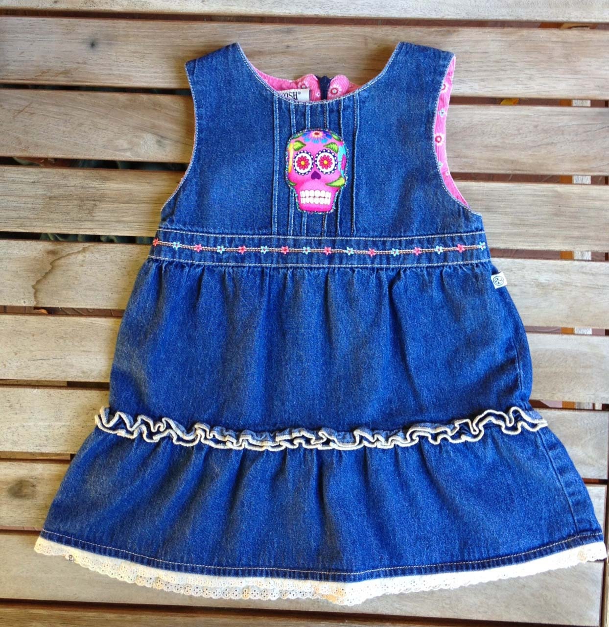 Glitter Denim Dress - Etsy