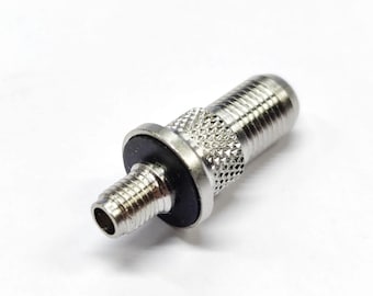 Adaptador de válvula de rueda BBS RS II para rueda BBS RS 2 (1 unidad). Adaptador para válvula oculta BBS. Nuevo.