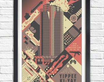 ダイ・ハード2 ブルース・ウィリス ヴィンテージ映画ポスター - Etsy 日本