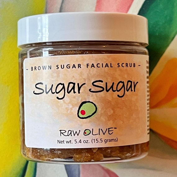 Brown Sugar Facial Scrub Mask: Vanilla Coconut Oil Skincare