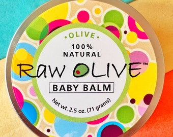Bálsamo labial para bebés de oliva