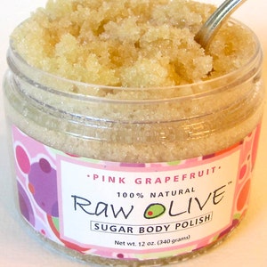 Pink Grapefruit Organic Sugar Body Polish