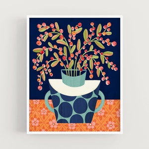 Modern Vase - Art Print 8x10