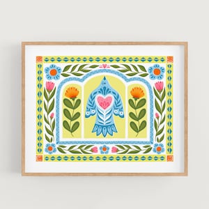 Peace, Love, and Hope Altar - Art Print