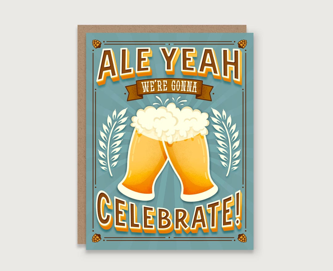 Ale Yeah Decatur Logo Ale Yeah We're Gonna Celebrate - Etsy