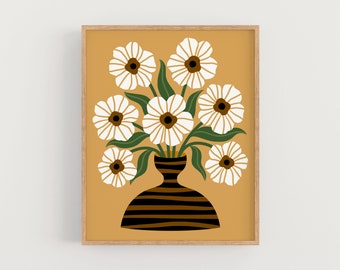 Boho Florals - Art Print