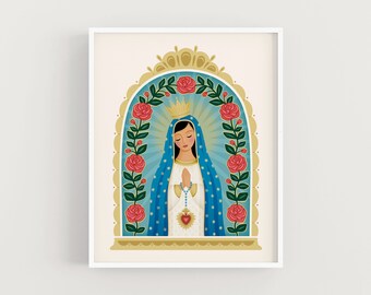 Our Lady of Divine Love - Art Print