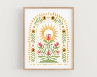 Sun Quote - Art Print