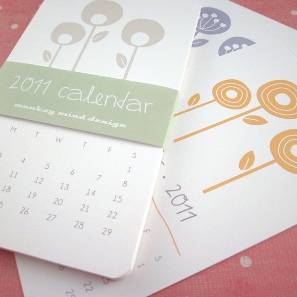 Flower Power 2012 Calendar