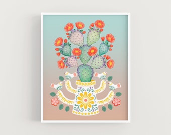 Desert Nopal - Art Print