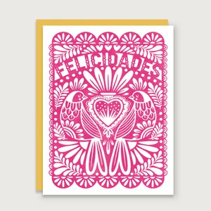 Felicidades - Hochzeitsliebe Vögel