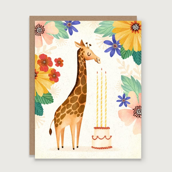 Giraffe Birthday - Etsy