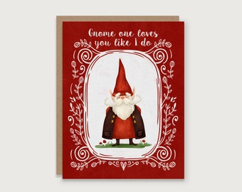 Gnome Love - Greeting Card