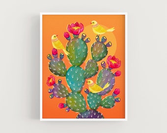 Desert Cactus - Art Print