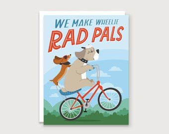 Rad Pals - Bike Card