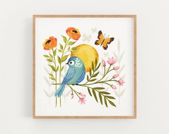 Spring Bird - Art Print