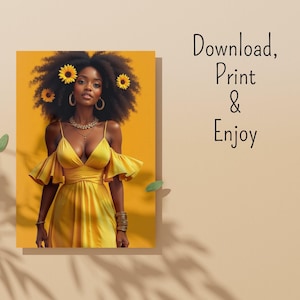 Yellow Oshun Dress - Etsy Yellow Oshun Dress - Etsy