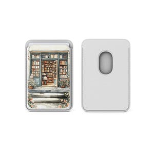 Porte-cartes magnétique pour librairie Magsafe Wallet pour iPhone 16, iPhone 14, iPhone 13 Pro, 12 Mag Safe