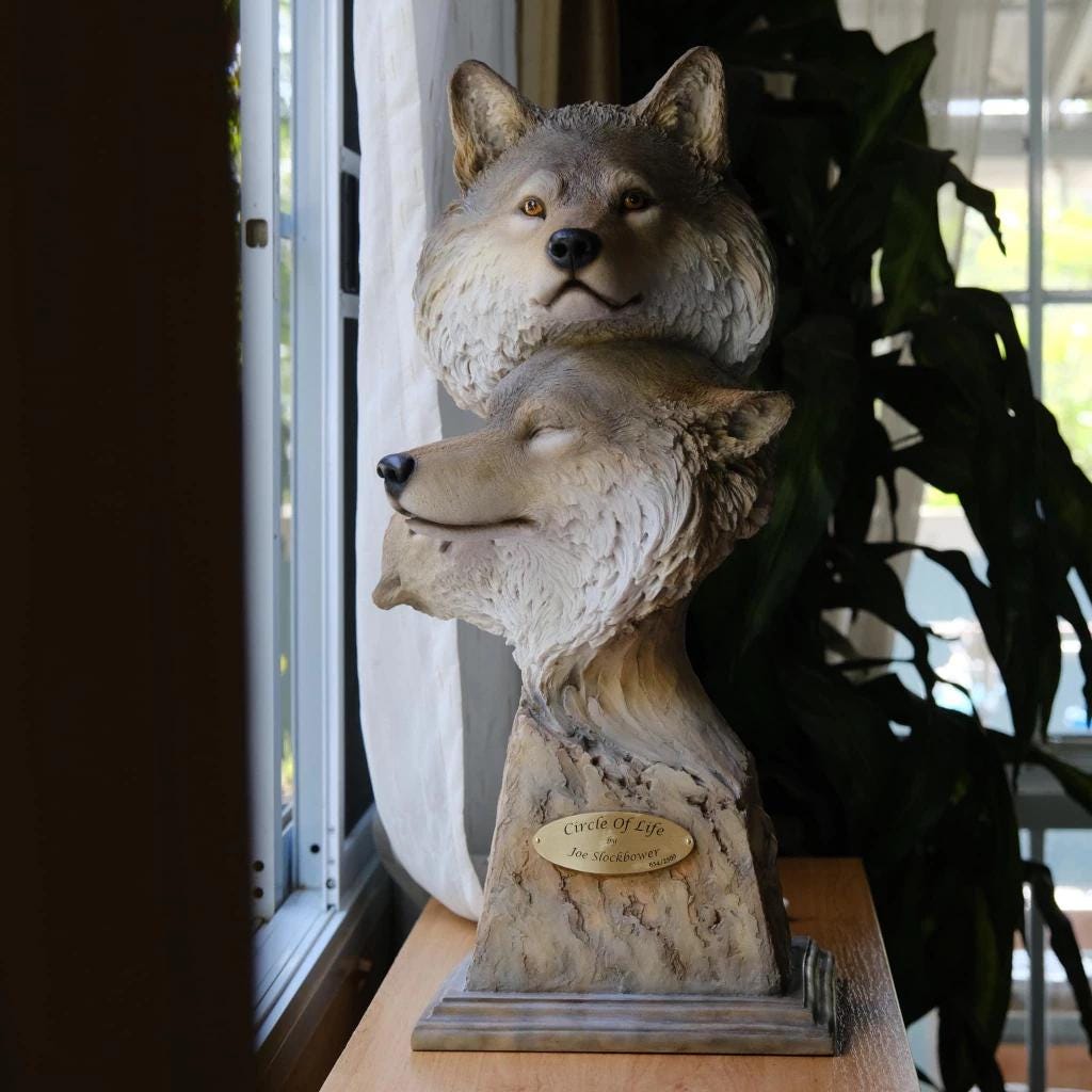 置物 CROWNING GLORY by JOE SLOCKBOWER Mill Creek Studios 