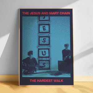 つ*た様 オークション【巨大ポスター付き】The Jesus And Mary Jesus and Mary Chain Poster - Etsy