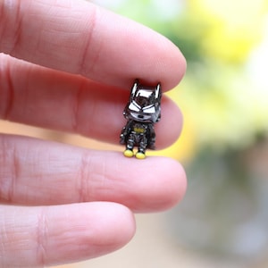Silver 925 Character Super Heroes Bat Man Charm
