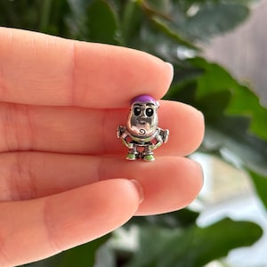 Silver 925 Character Buzz Toy Charm