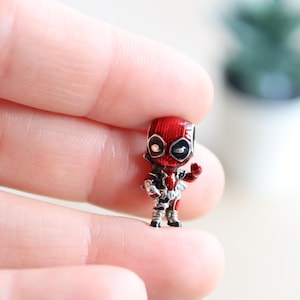 Silver 925 Character Deadpool Charm