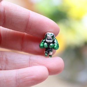 Silver 925 Character Super Heroes Huulk Charm