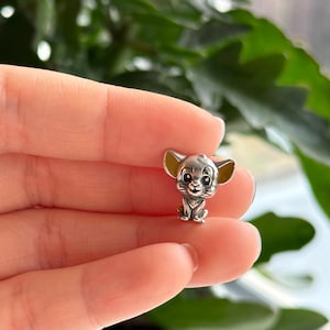 シルバー 925 キャラクター ライオンキング シンバ 子猫チャーム