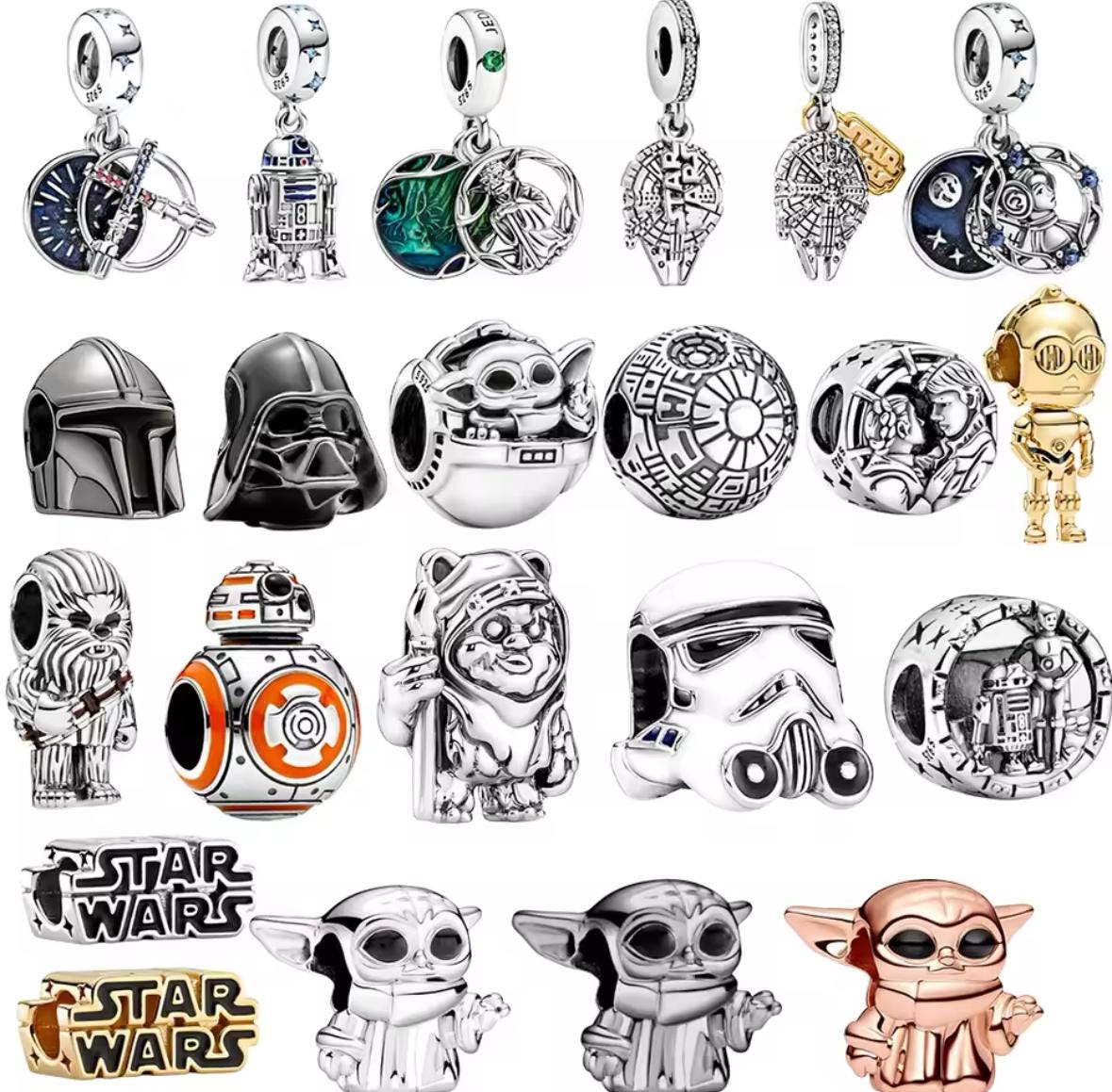Pandora bracelet starwars - Etsy 日本