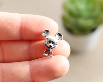Silver 925 Character Mouse Cartoon Charm
