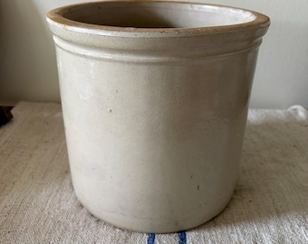 Vintage Crock Utensil Holder