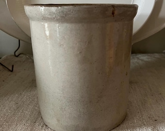 Vintage Crock Utensil Holder
