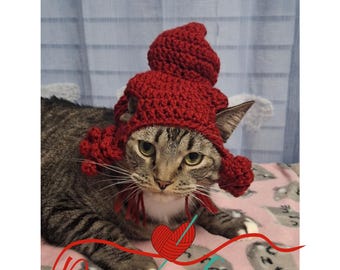 Crochet Kraken Cat Hat: Halloween Pet Costume