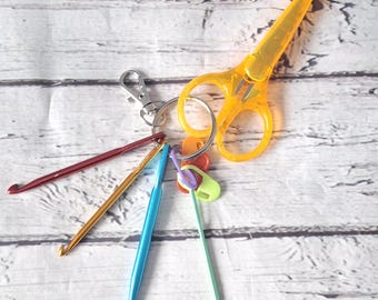 Emergency Mini Crochet 3 Sizes Hooks, Gift for Crocheters