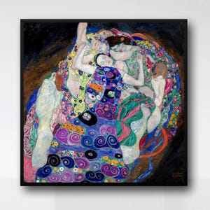 Gustav Klimt The Virgin 1913 | Printable Wall Art | Famous Portrait Print | Classic Fine Art Poster | Home Decor | Instant Download